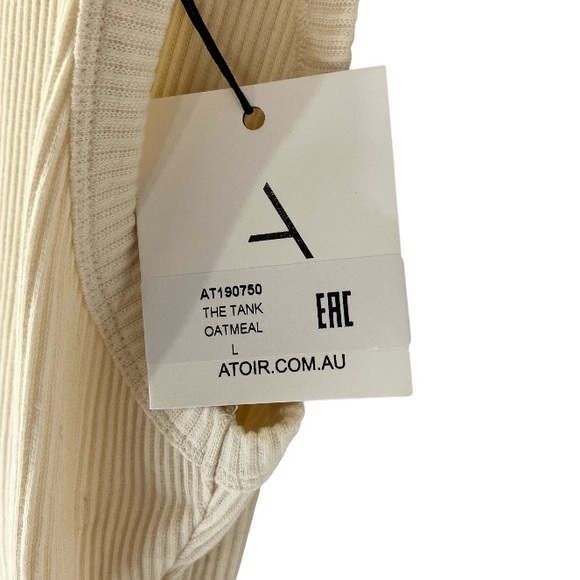 New Rozalia Atoir The Tank in Oatmeal - Picture 7 of 9